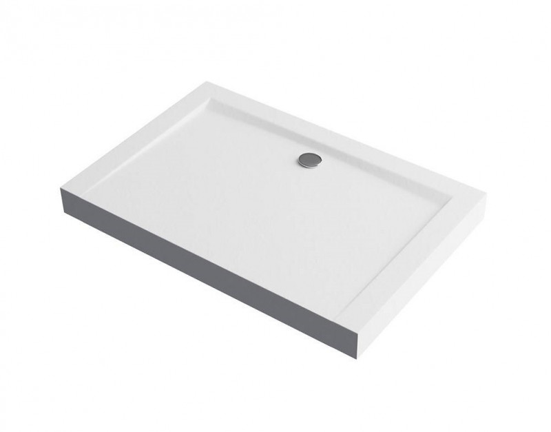 Excellent Forma Compact X brodzik prostokątny wysoki 140x90 struktura biały BREX.1403.140.090.WHC