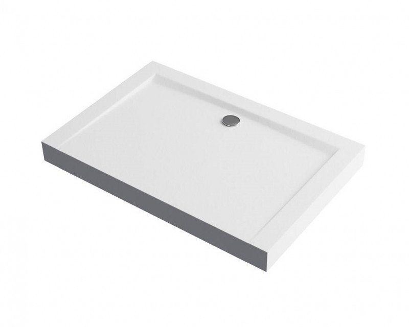 Excellent Forma Compact X brodzik prostokątny wysoki 120x90 struktura biały BREX.1403.120.090.WHC