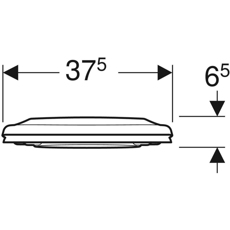 Geberit Selnova deska sedesowa wolnoopadająca z siedziskiem dla dzieci duroplast 500.339.01.1