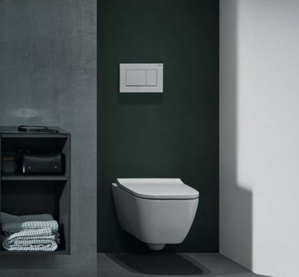 Geberit Smyle Square Rimfree muszla wisząca bez wewnętrznego kołnierza 500.208.01.1