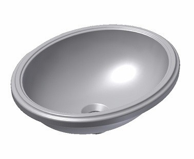 Geberit Variform umywalka owalna podblatowa 50x40 cm 500.752.01.2