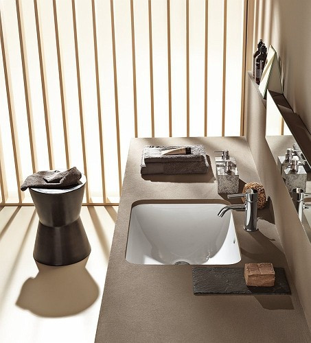 Geberit Variform umywalka prostokątna podblatowa 45x35 cm 500.760.01.2