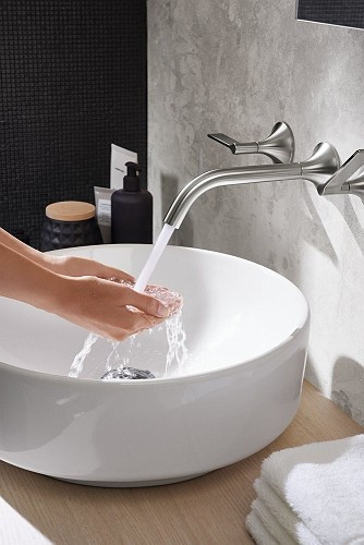 Geberit Variform umywalka okrągła stawiana na blat 40x40 cm 500.768.01.2