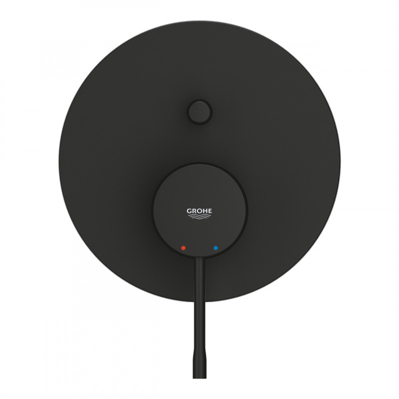 Grohe Essence bateria wannowo-prysznicowa podtynkowa czarny phantom black 24167KF1