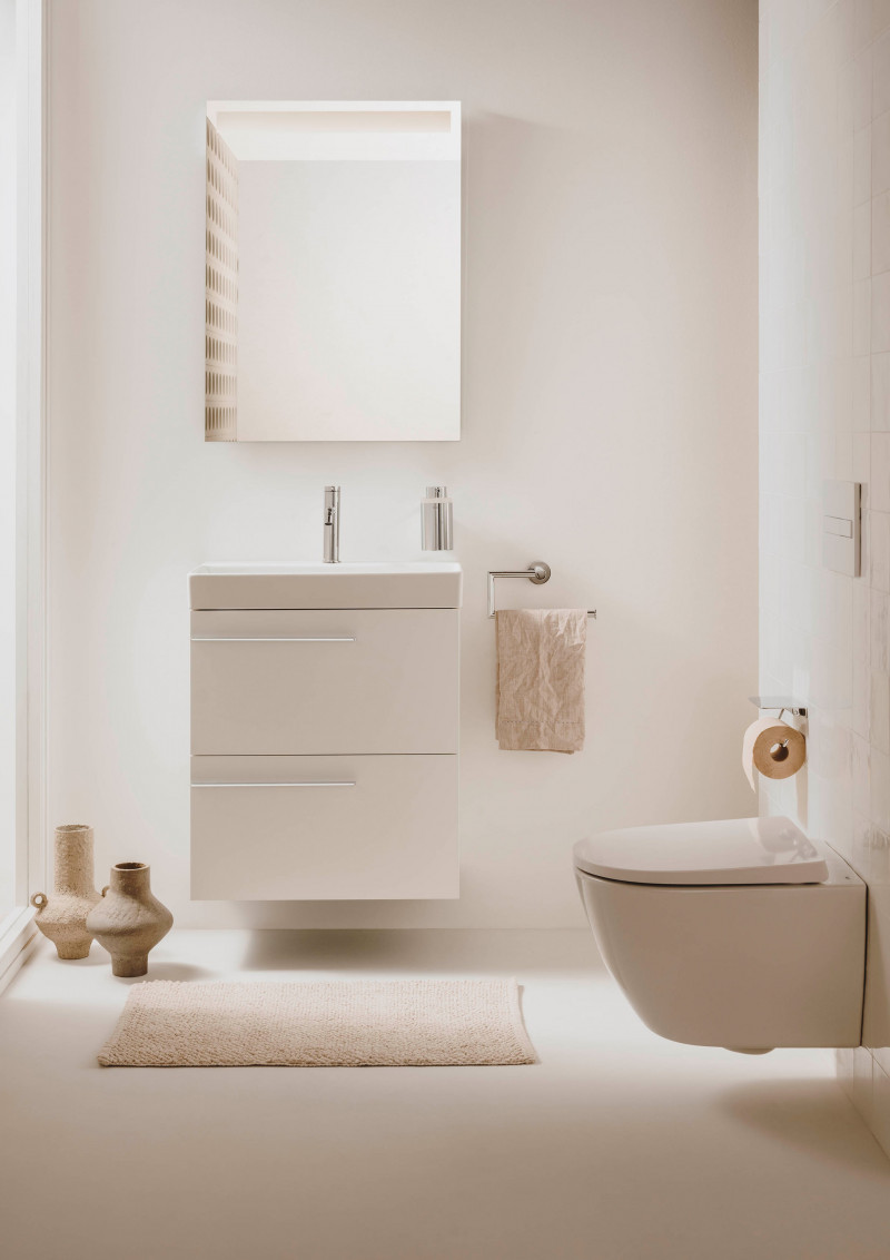 Roca Ella uchwyt do szafek 40 i 45 cm, 1 sztuka chrom A816838339