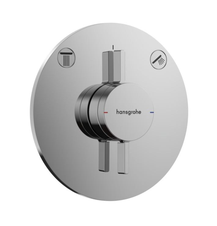 Hansgrohe DuoTurn S Bateria podtynkowa z mieszaczem do 2 odbiorników chrom 75418000