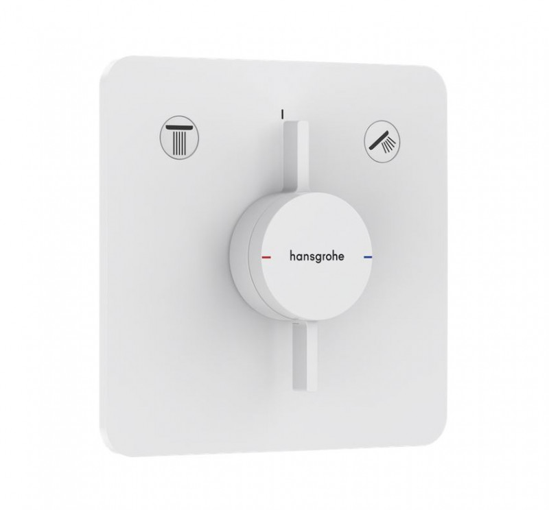 Hansgrohe DuoTurn Q Bateria podtynkowa z mieszaczem do 2 odbiorników biały matowy 75414700