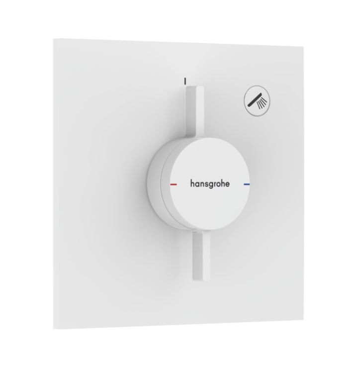 Hansgrohe DuoTurn E Bateria podtynkowa z mieszaczem do 1 odbiornika biały mat 75617700