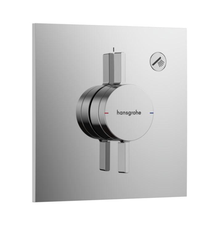 Hansgrohe DuoTurn E Bateria podtynkowa z mieszaczem do 1 odbiornika chrom 75617000