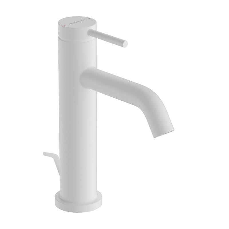 Hansgrohe Tecturis S bateria umywalkowa 110 EcoSmart z korkem automatycznym biały mat 73310700