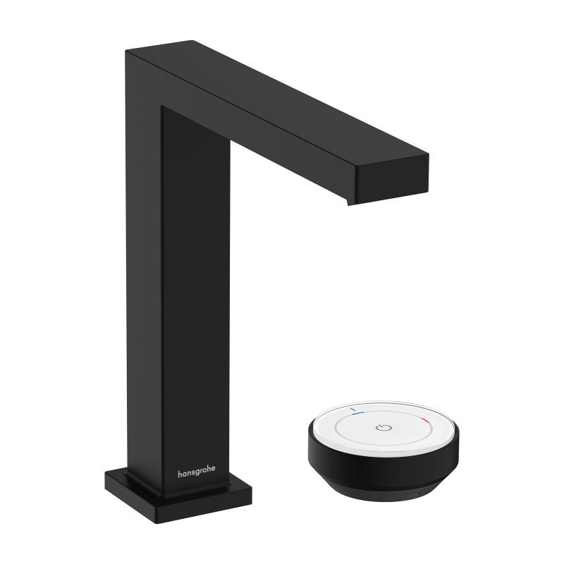 Hansgrohe Tecturis E Select bateria umywalkowa 2-otworowa 150 CoolStart Ecosmart czarny mat 73053670