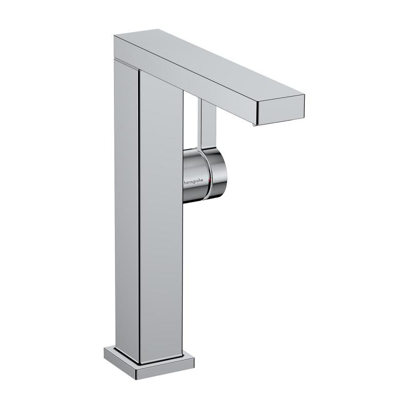 Hansgrohe Tecturis E bateria umywalkowa 210 Fine z obrotową wylewką CoolStart Ecosmart z korkiem klik-klak push-open chrom 73060000