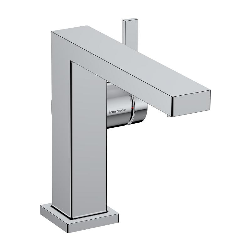 Hansgrohe Tecturis E bateria umywalkowa 110 Fine CoolStart EcoSmart z korkem klik-klak push-open chrom 73020000