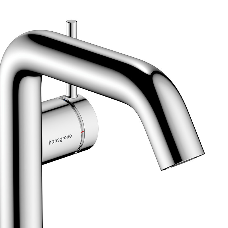 Hansgrohe Tecturis S bateria umywalkowa 110 Fine CoolStart Ecosmart z korkiem klik-klak Push-Open chrom 73320000