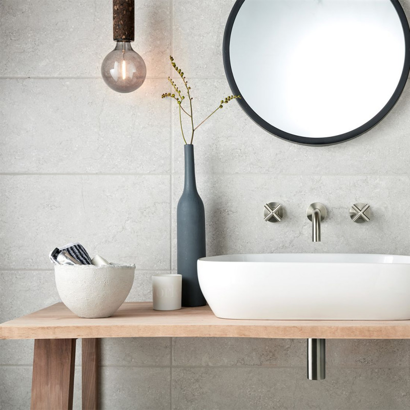 Vado syfon umywalkowy ozdobny nikiel szczotkowany IND-461/RO-BRN