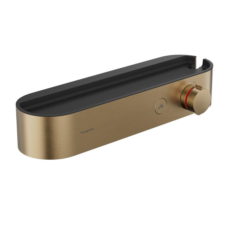 Hansgrohe ShowerTablet Select bateria termostatyczna prysznicowa 400 ścienna brąz szczotkowany 24360140