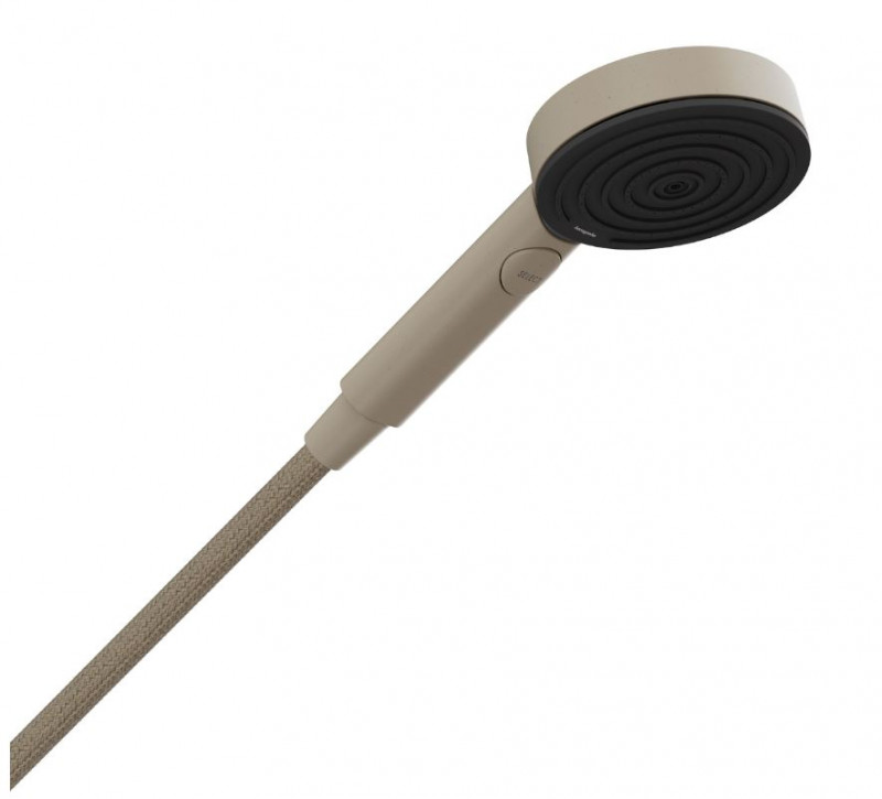 Hansgrohe Pulsify Planet Edition słuchawka prysznicowa 105 3jet Relaxation EcoSmart+ Select piaskowy 26077210