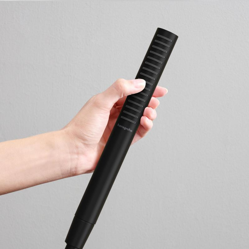 Hansgrohe Pulsify S słuchawka prysznicowa 100 1jet EcoSmart, Slim czarny mat 24125670