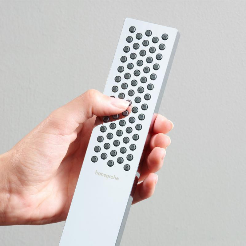 Hansgrohe Pulsify E słuchawka prysznicowa 100 1jet EcoSmart, Slim chrom 24320000