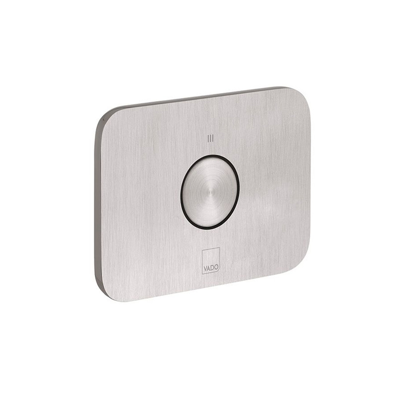 Vado Zone zawór podtynkowy nikiel szczotkowany IND-Z143-H-BRN