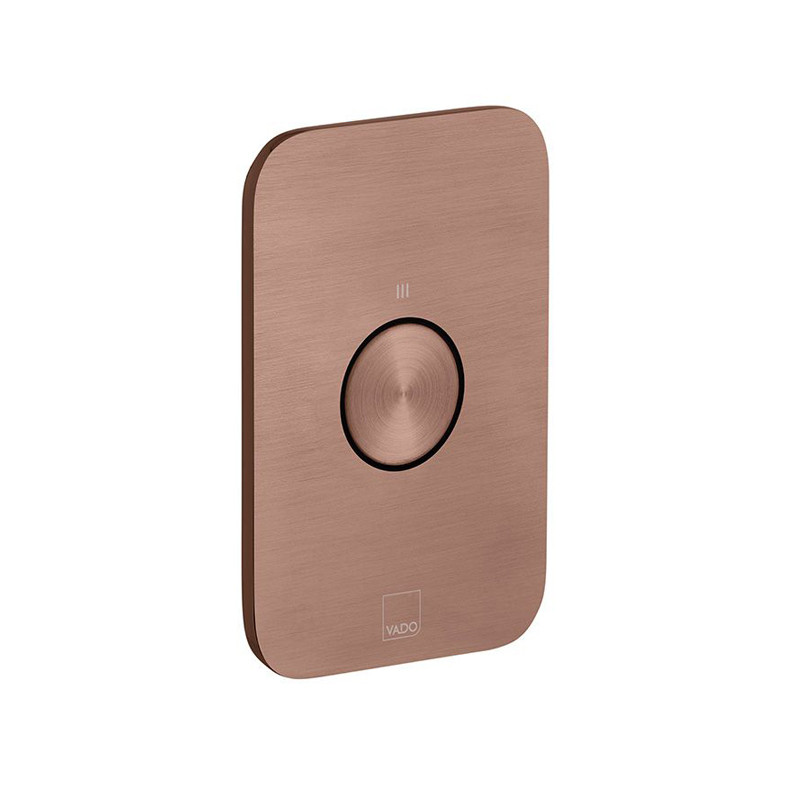 Vado Zone zawór podtynkowy miedź brąz szczotkowany IND-Z143-BRZ