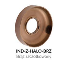 Vado Zone rozeta dekoracyjna do baterii miedź brąz szczotkowany IND-Z-HALO-BRZ