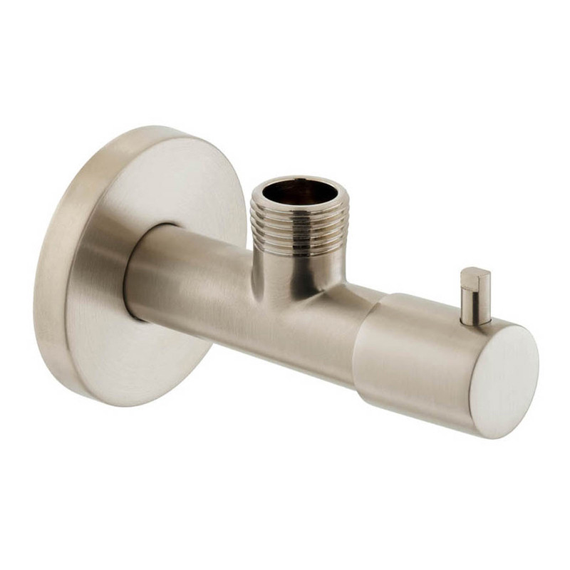 Vado Individual zawór kątowy nikiel szczotkowany IND-230-BRN