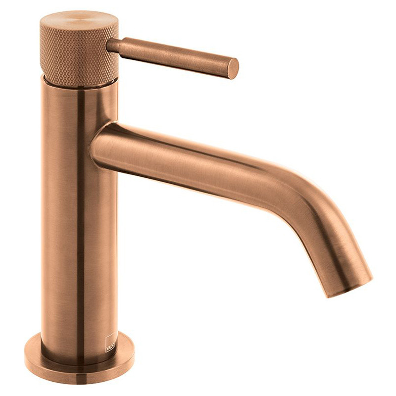 Vado Knurled Accents bateria umywalkowa bez korka miedź brąz szczotkowany IND-ORI200/SB-BRZK