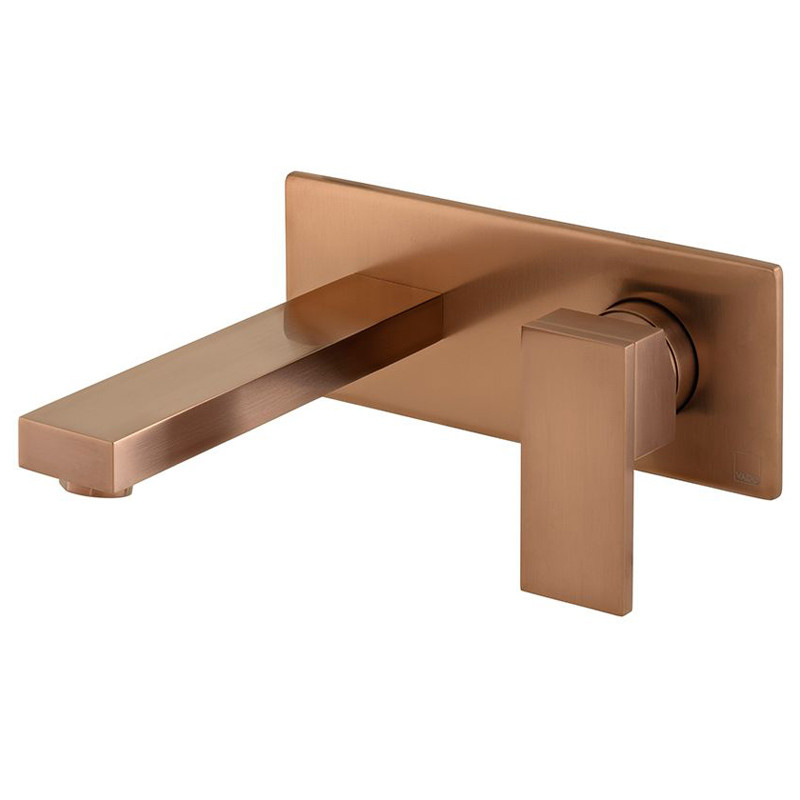 Vado Notion bateria umywalkowa podtynkowa miedź brąz szczotkowany IND-NOT109FS/A-BRZ