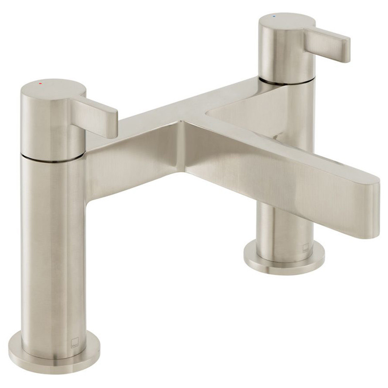 Vado Edit bateria wannowa dwuotworowa nikiel szczotkowany IND-EDI137-BRN