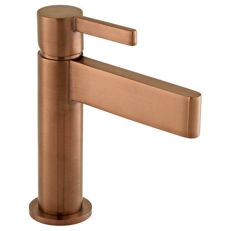 Vado Edit bateria umywalkowa bez korka miedź brąz szczotkowany IND-EDI100/SB-BRZ