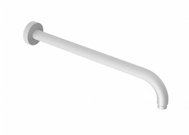 Excellent ramię prysznicowe ścienne 40 cm okrągłe biały AREX.3140WH