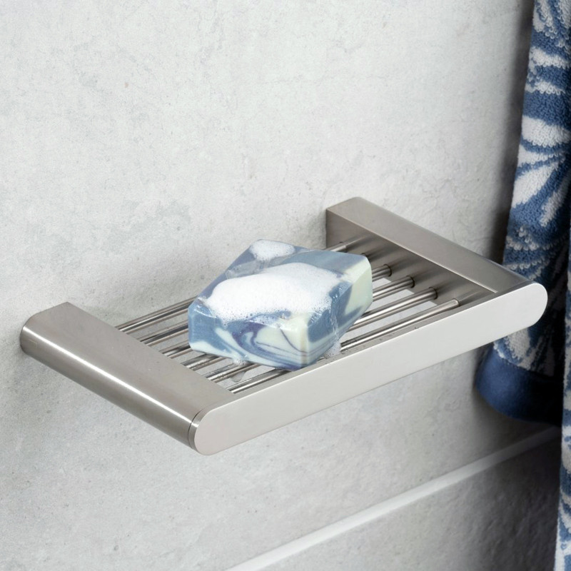 Vado Photon mydelniczka / półka prysznicowa nikiel szczotkowany IND-PHO182A-BRN