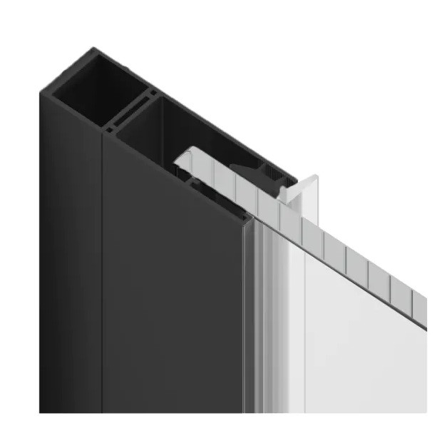 Excellent Rols profil poszerzający 15 mm czarny mat KAEX.2690.BL