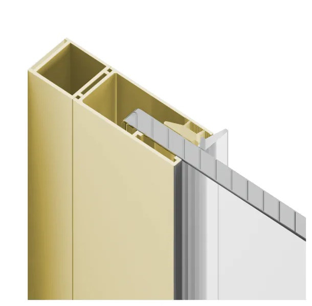 Excellent Rols profil poszerzający 15 mm złoty połysk KAEX.2690.GL