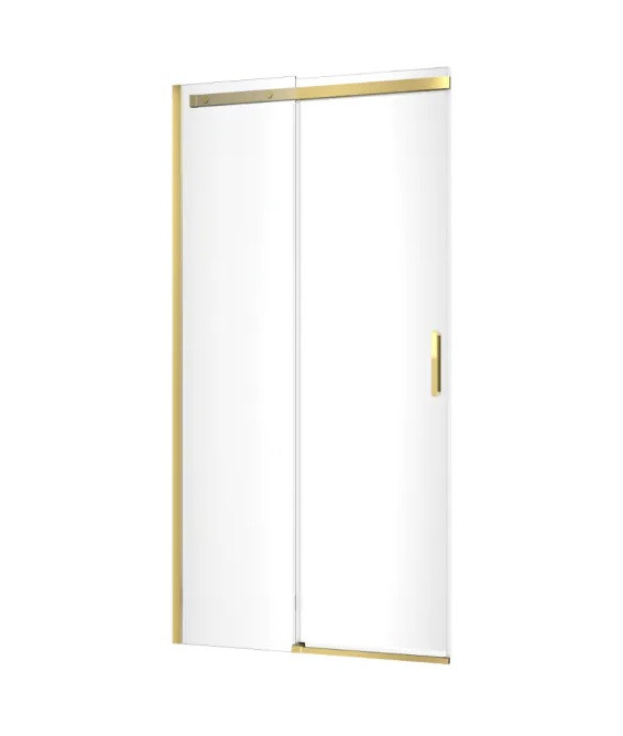 Excellent Rols drzwi do wnęki przesuwne L/P 100 cm złoty przeźroczyste Clean Control