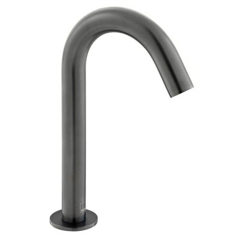 Vado Individual bateria umywalkowa sensoryczna bezdotykowa czarny szczotkowany IND-IRDSPOUT-BLK