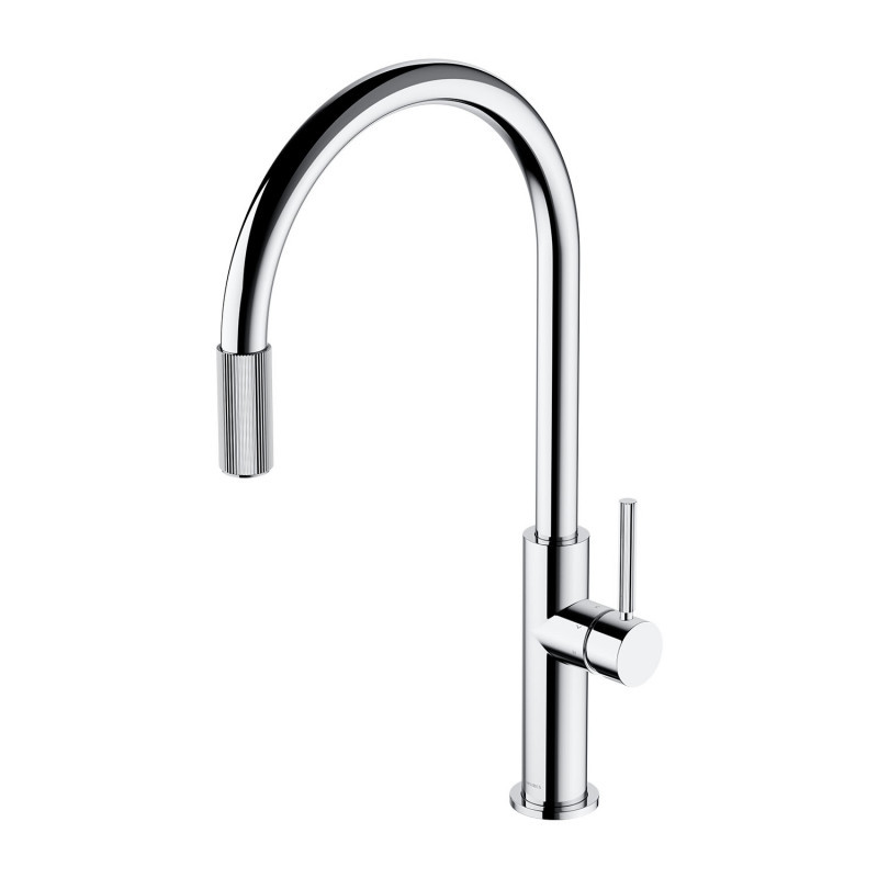 Omnires Switch bateria kuchenna dwuobwodowa do podłączenia filtra chrom połysk SW9057CR