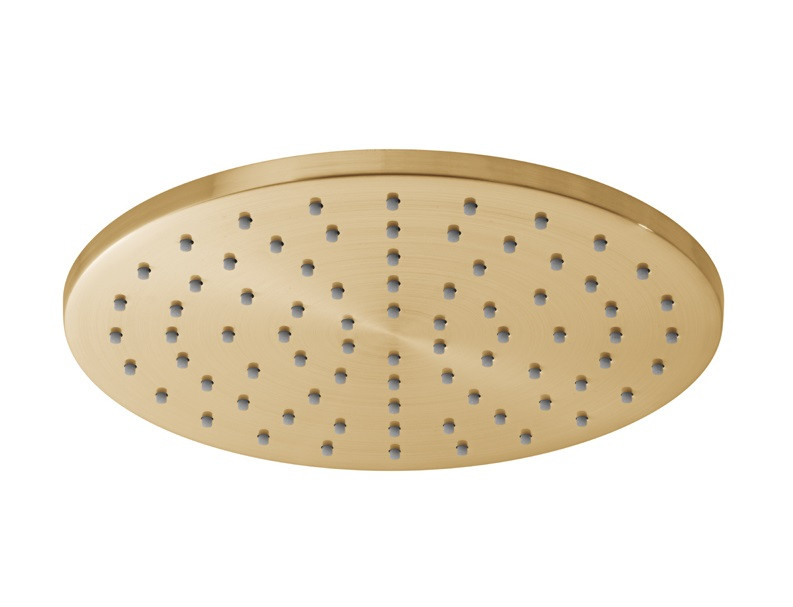 Vado Individual deszczownica głowica prysznicowa 20x20 okrągła złoty szczotkowany IND-RO/20-BRG
