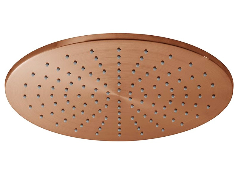 Vado Individual deszczownica głowica prysznicowa okrągła mosiądz brąz szczotkowany IND-RO/30-BRZ