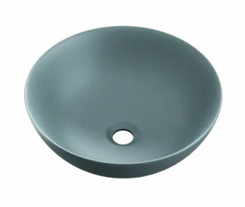 Excellent Luqa umywalka nablatowa okrągła 40x40 mint blue mat CEAC.6401.400.MBM
