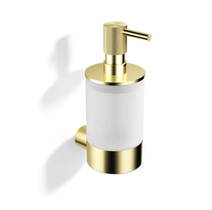Stella Megan dozownik do mydła w płynie złoty szczotkowany 13.423-GCB