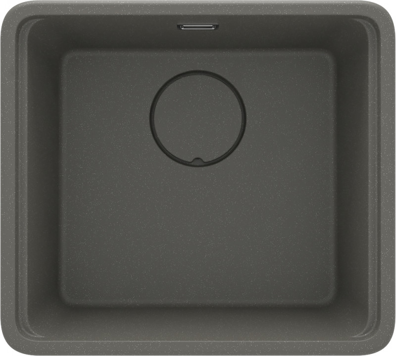 Deante Momi zlewozmywak granitowy 1 komora wpuszczana lub podwieszana antracyt metalik ZKMT10A