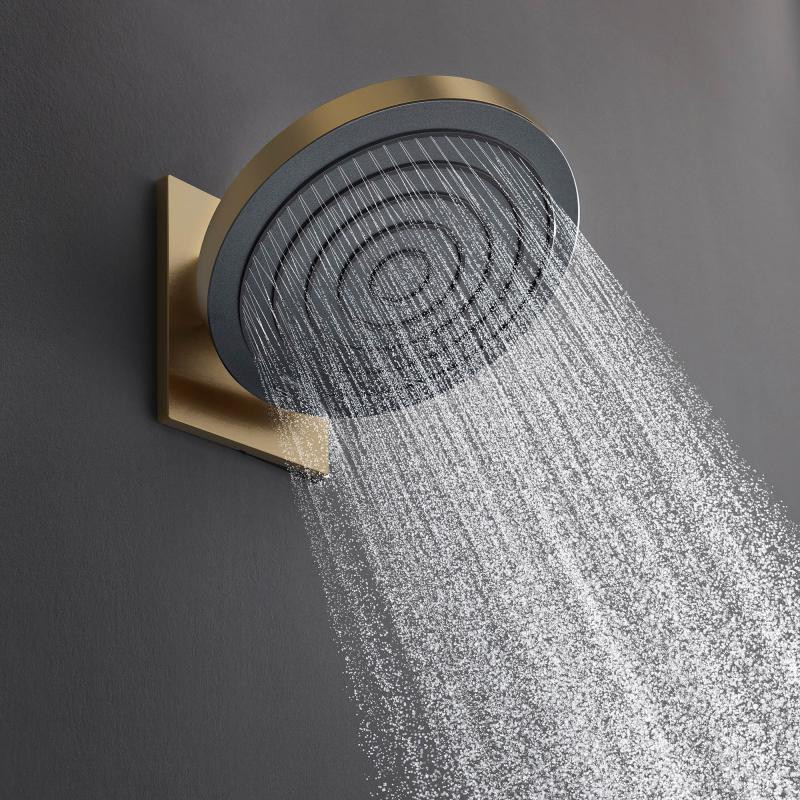 Hansgrohe Pulsify przyłącze, ramię ścienne do głowicy prysznicowej brąz szczotkowany 24149140