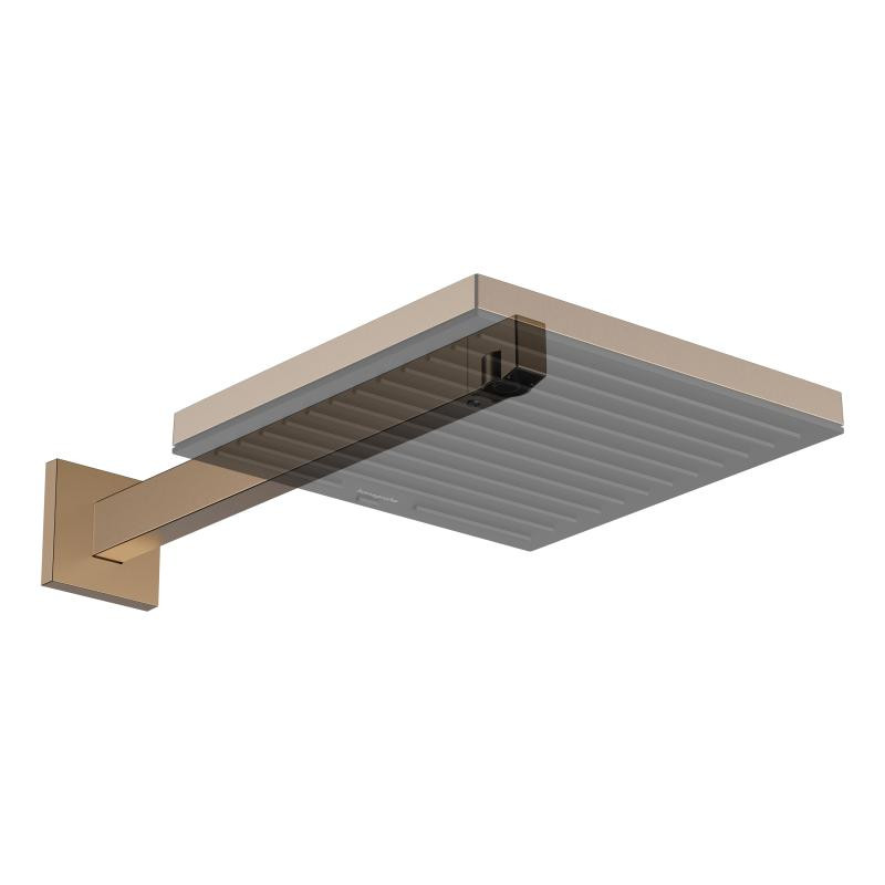 Hansgrohe Pulsify E 39 ramię ścienne brąz szczotkowany 24337140