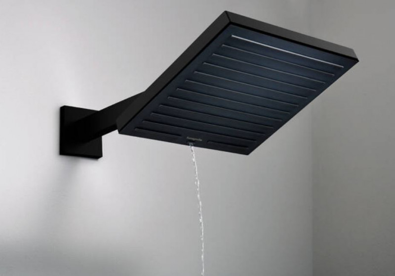 Hansgrohe Pulsify E deszczownica głowica prysznicowa 260 1jet czarny mat 24330670