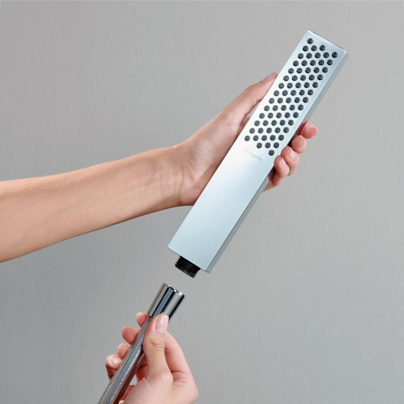 Hansgrohe Pulsify E słuchawka prysznicowa 100 1jet EcoSmart, Slim chrom 24320000