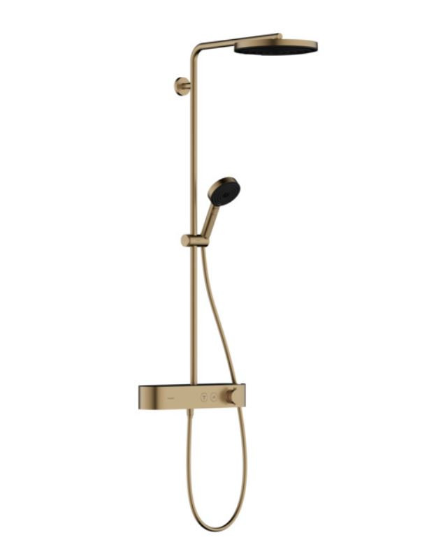 Hansgrohe Pulsify S ShowerTablet Select 400 Kolumna prysznicowa 260 1jet brąz szczotkowany 24220140