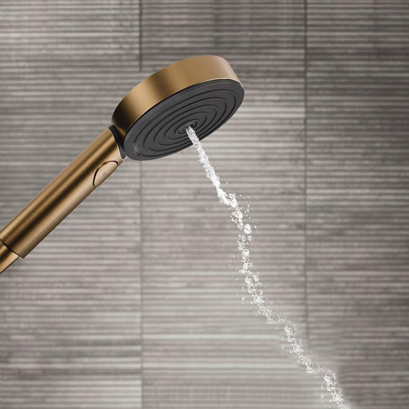 Hansgrohe Pulsify S Komplet prysznicowy 260 2jet z ShowerTablet Select 400 brąz szczotkowany 24240140