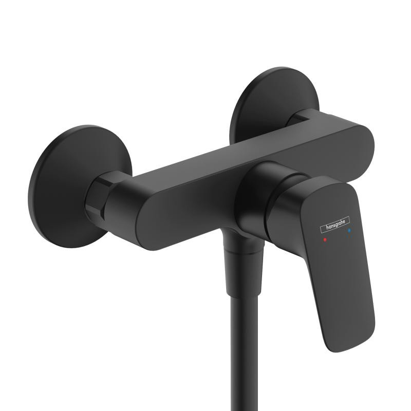 Hansgrohe Logis bateria prysznicowa ścienna czarny mat 71600670